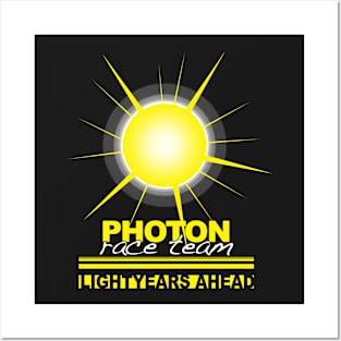 Photon Race Team Posters and Art